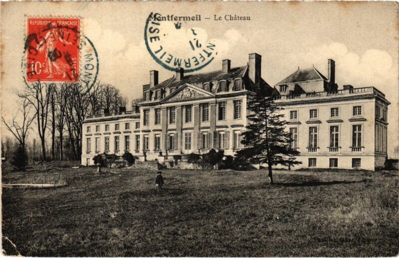 Carte postale ancienne Montfermeil Le Chateau à Montfermeil