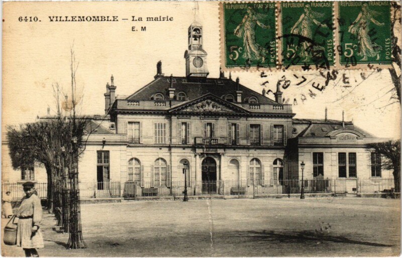 Carte postale ancienne Villemomble Mairie à Villemomble