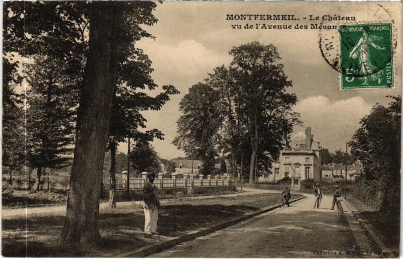 Carte postale ancienne Montfermeil Le Chateau à Montfermeil