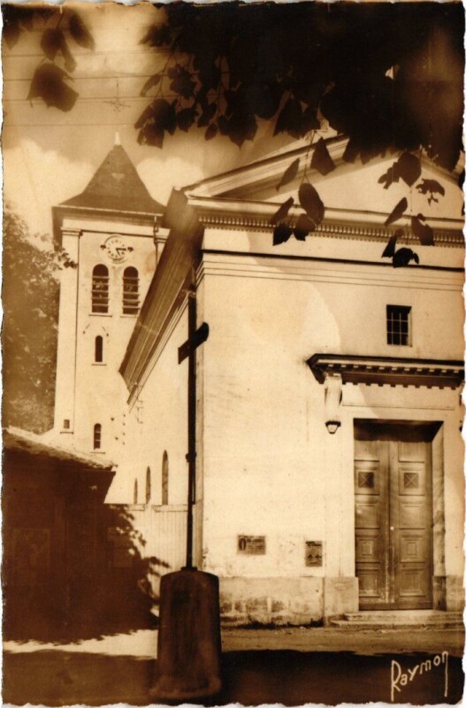 Carte postale ancienne Montfermeil Eglise à Montfermeil