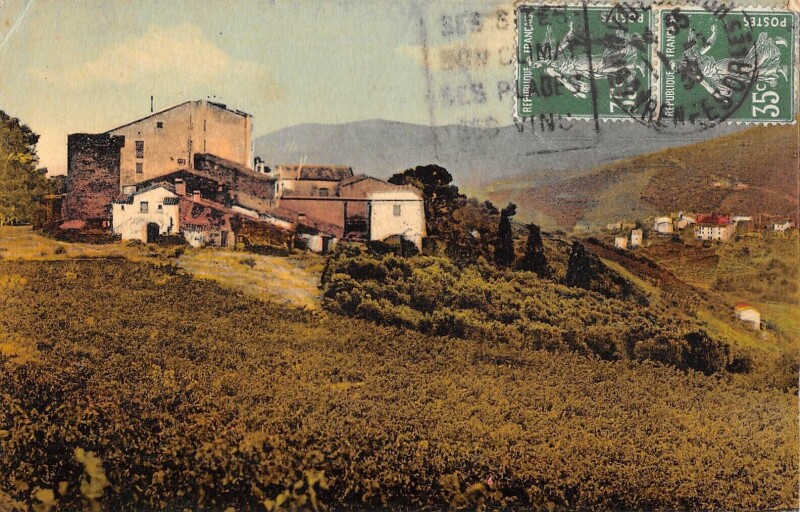 Carte postale ancienne Banyuls Le Mas Rey