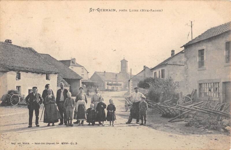 Carte postale ancienne Saint Germain Pres Lure - Haute Saoane à Saint-Germain