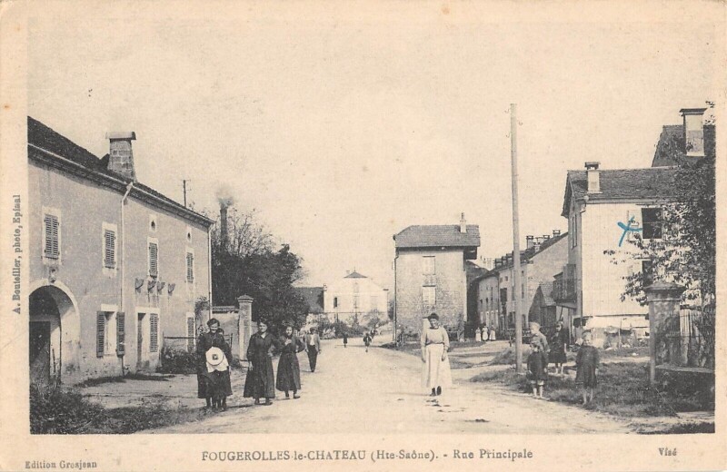 Carte postale ancienne Fougerolles - Le Chateau