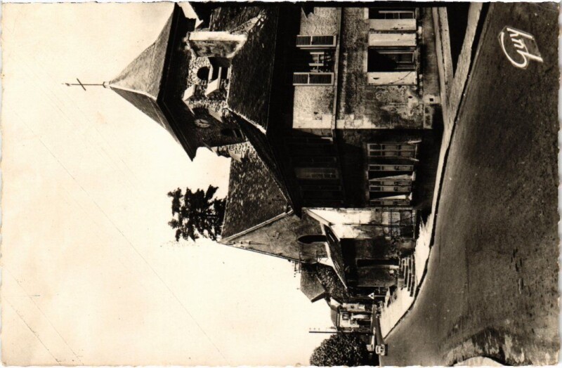 Carte postale ancienne Morsang-sur-Orge Eglise à Morsang-sur-Orge