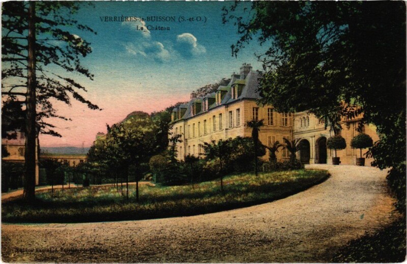 Carte postale ancienne Verrieres-le-Buisson Le Chateau