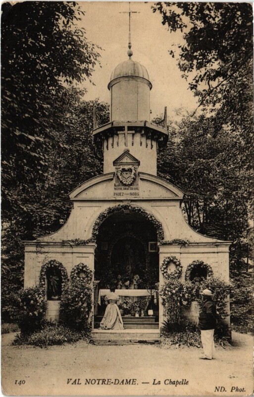 Carte postale ancienne Val Notre-Dame - La Chapelle