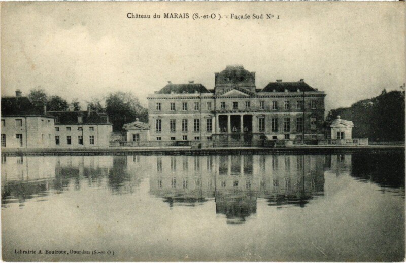 Carte postale ancienne Chateau du Marais