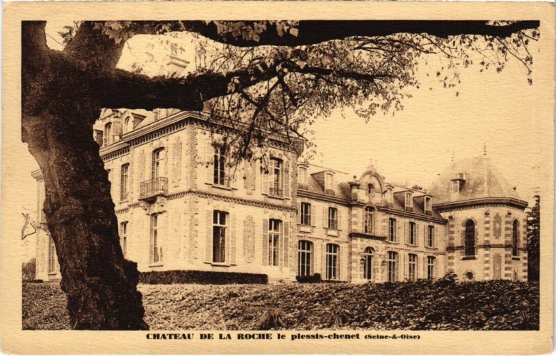 Carte postale ancienne Chateau de la Roche le Plessis-Chenet