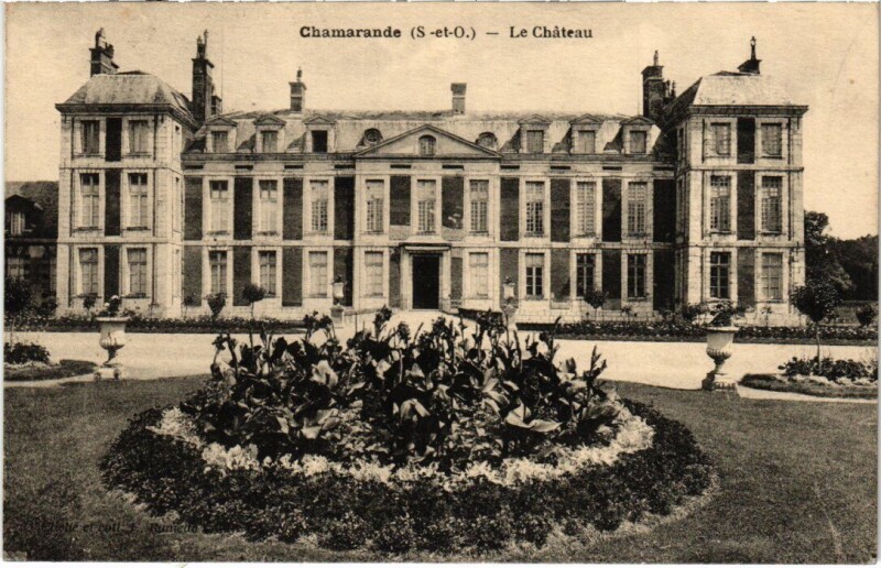 Carte postale ancienne Chamarande Le Chateau à Chamarande