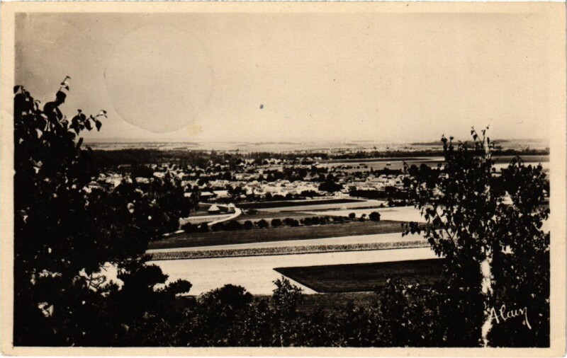 Carte postale ancienne Ballancourt Panorama