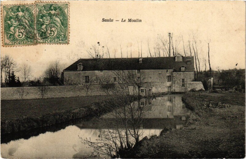 Carte postale ancienne Saulx-les-Chartreux Moulin à Saulx-les-Chartreux
