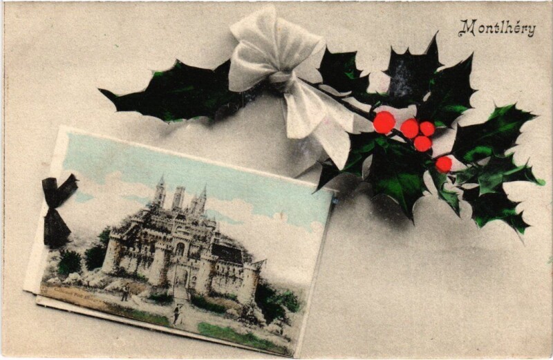 Carte postale ancienne Montlhery Le Chateau