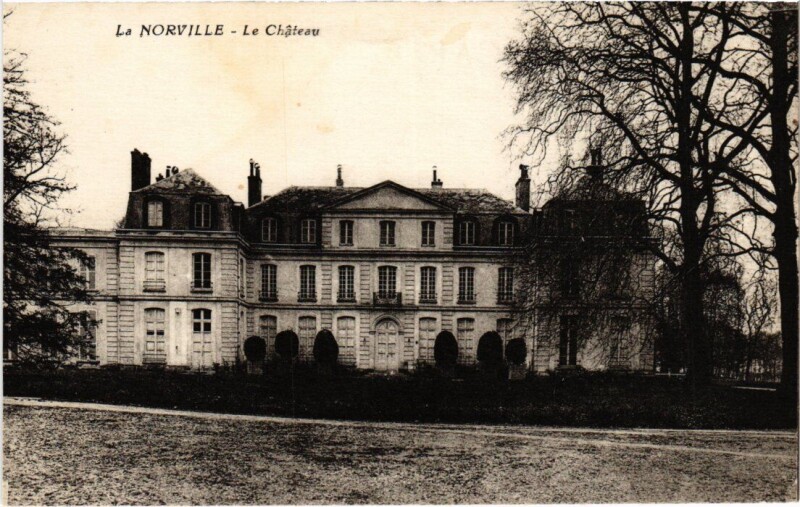 Carte postale ancienne La Norville Le Chateau à La Norville