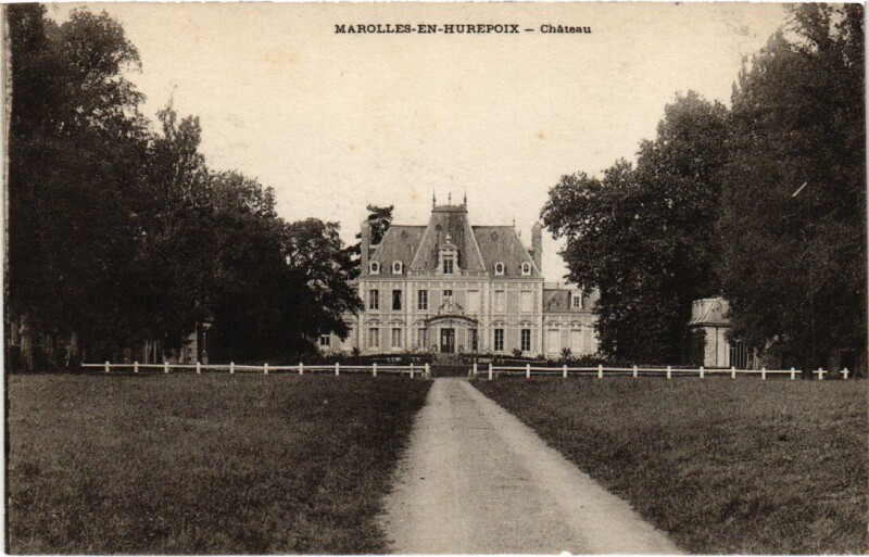 Carte postale ancienne Marolles-en-Hurepoix Le Chateau à Marolles-en-Hurepoix