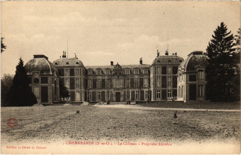 Carte postale ancienne Chamarande Le Chateau à Chamarande