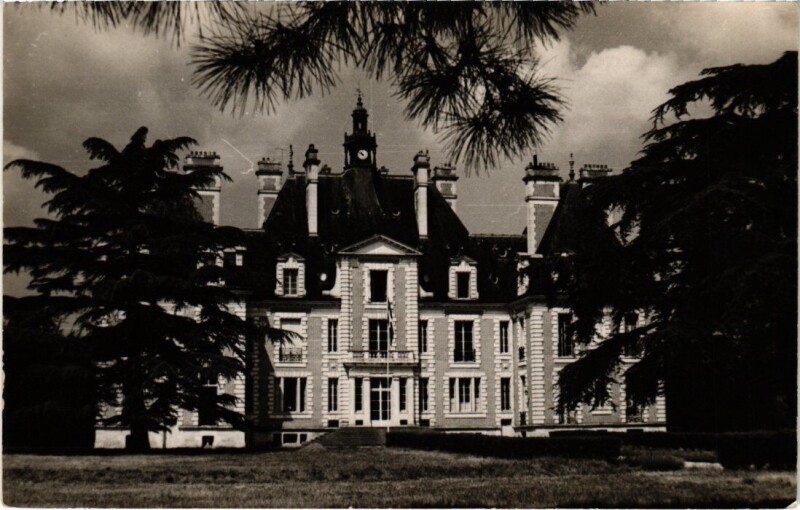 Carte postale ancienne Nainville-les-Roches Ecole Nationale de la Protection Civile à Nainville-les-Roches