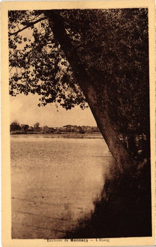 Carte postale ancienne Environs de Mennecy L'Etang à Mennecy