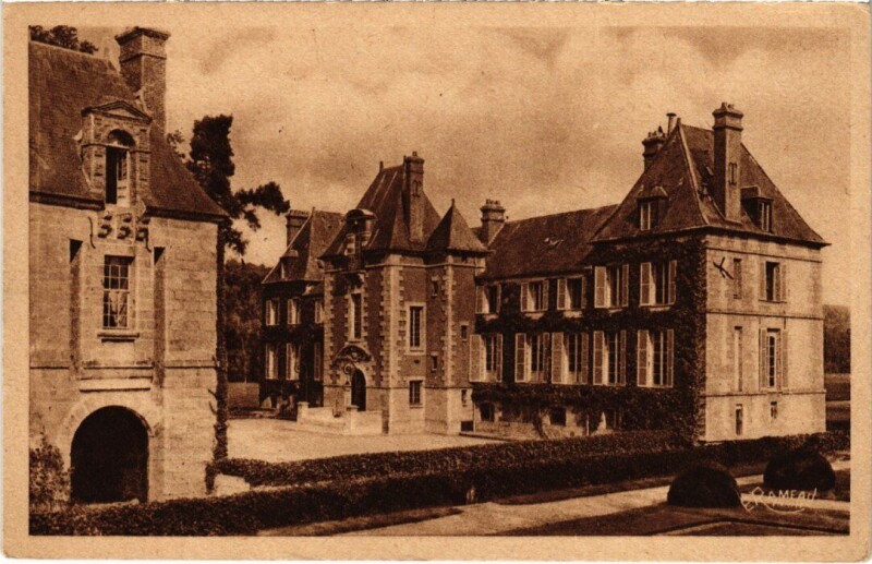 Carte postale ancienne Janville-sur-Juine Chateau de Gillevoisin à Janville-sur-Juine