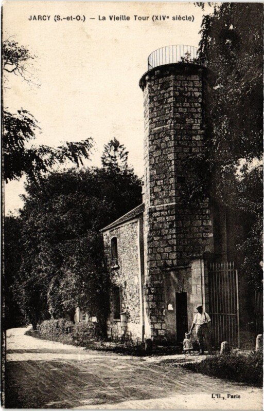 Carte postale ancienne Varennes-Jarcy La Vieille Tour à Varennes-Jarcy