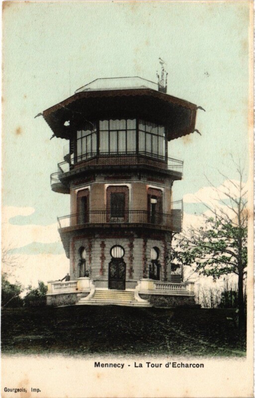Carte postale ancienne Echarcon Mennecy - La Tour d'Echarcon à Mennecy