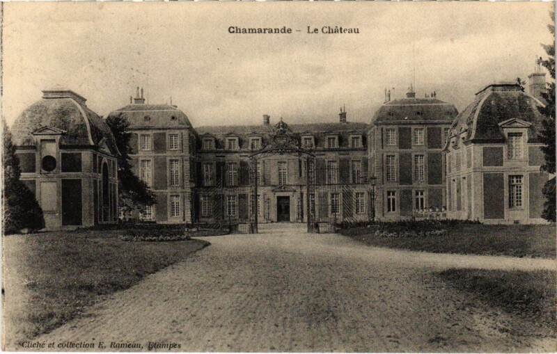Carte postale ancienne Chamarande Le Chateau à Chamarande