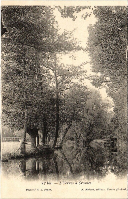 Carte postale ancienne Crosne L'Yerres à Crosne