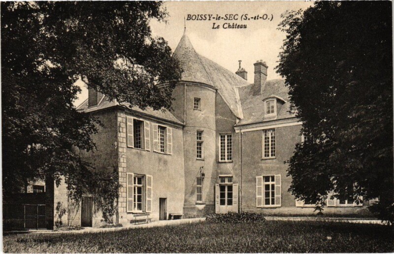 Carte postale ancienne Boissy-le-Sec Le Chateau à Boissy-le-Sec