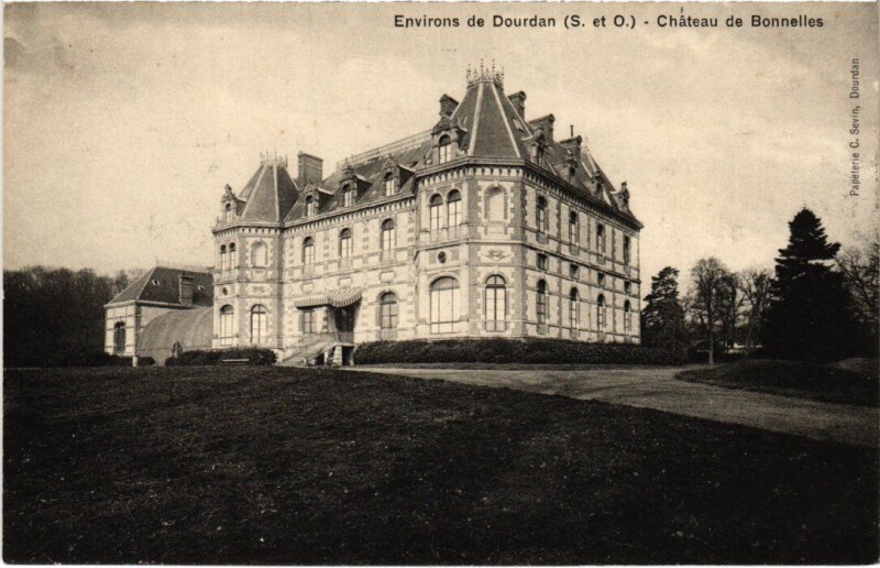 Carte postale ancienne Bonnelles Le Chateau