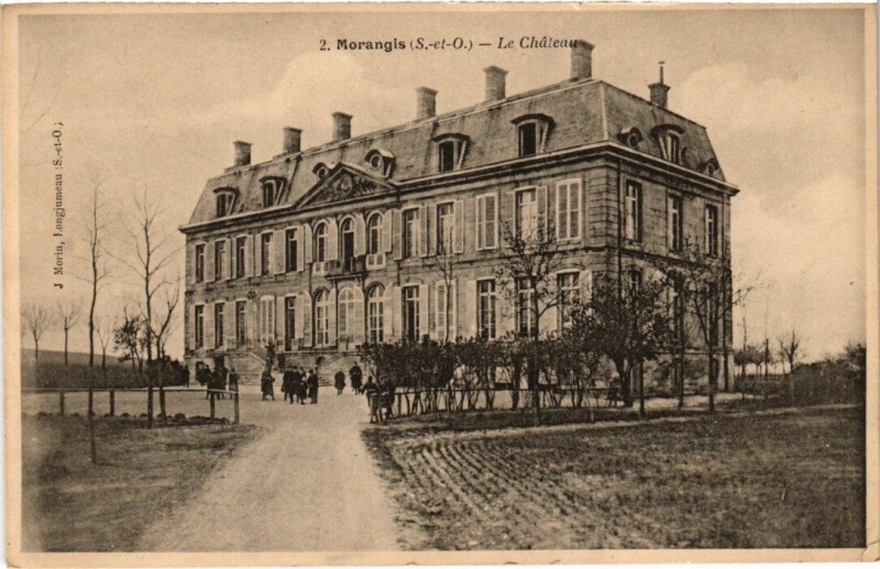 Carte postale ancienne Morangis Le Chateau à Morangis