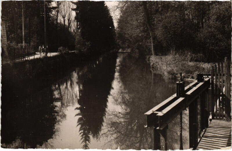 Carte postale ancienne Saint-Vrain La Juine à Saint-Vrain