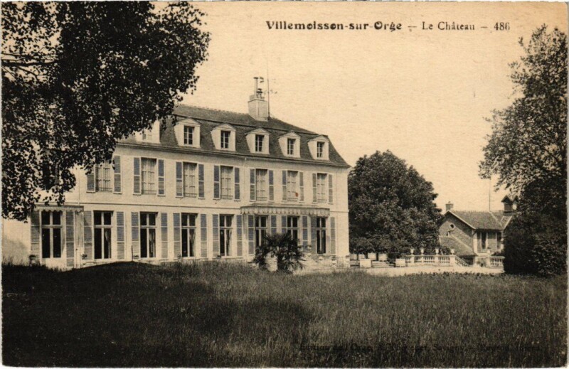 Carte postale ancienne Villemoisson Le Chateau
