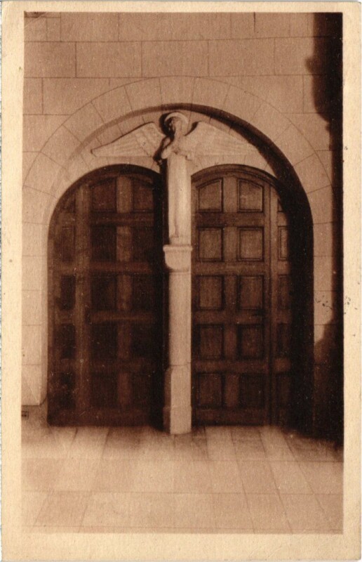 Carte postale ancienne Tigery Domaine de Tigery - Door à Tigery