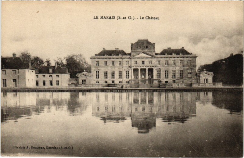 Carte postale ancienne Chateau du Marais