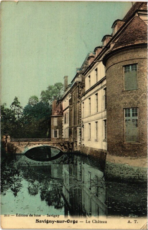 Carte postale ancienne Savigny-sur-Orge Le Chateau à Savigny-sur-Orge