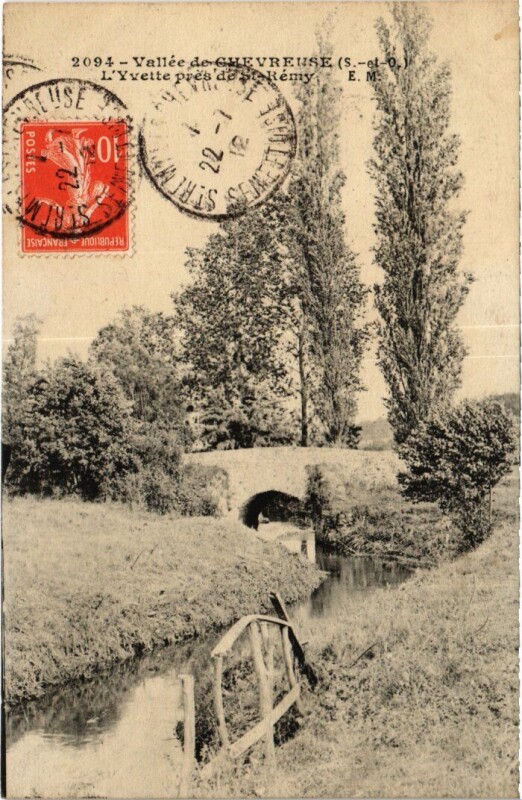 Carte postale ancienne Saint-Remy-les-Chevreuse L'Yvette
