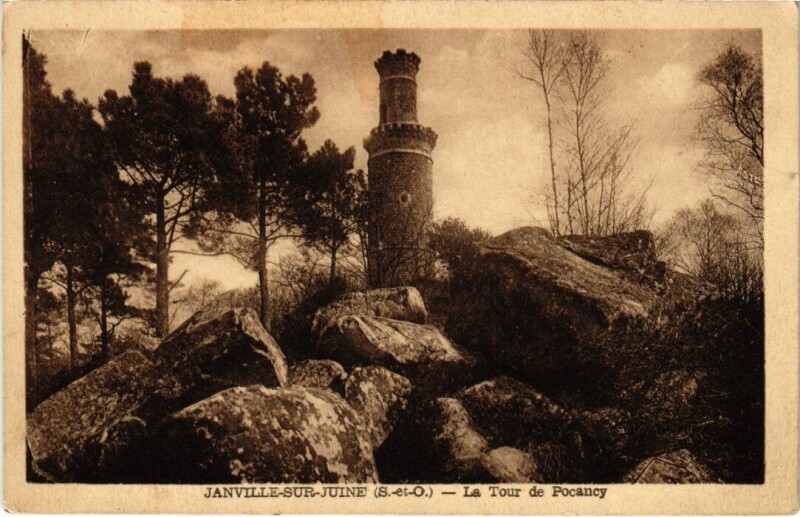 Carte postale ancienne La Tour de Pocancy à Janville-sur-Juine