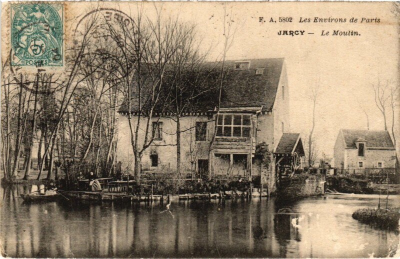 Carte postale ancienne Varennes-Jarcy Le Moulin à Varennes-Jarcy