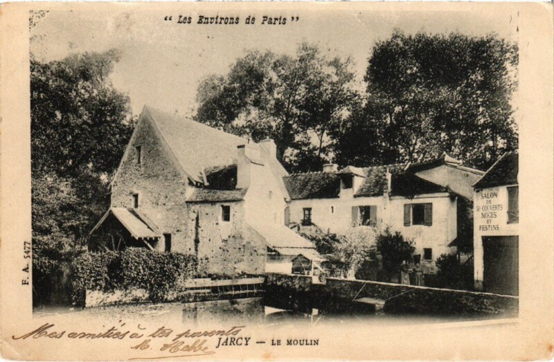 Carte postale ancienne Varennes-Jarcy Le Moulin à Varennes-Jarcy