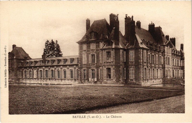 Carte postale ancienne Baville Le Chateau
