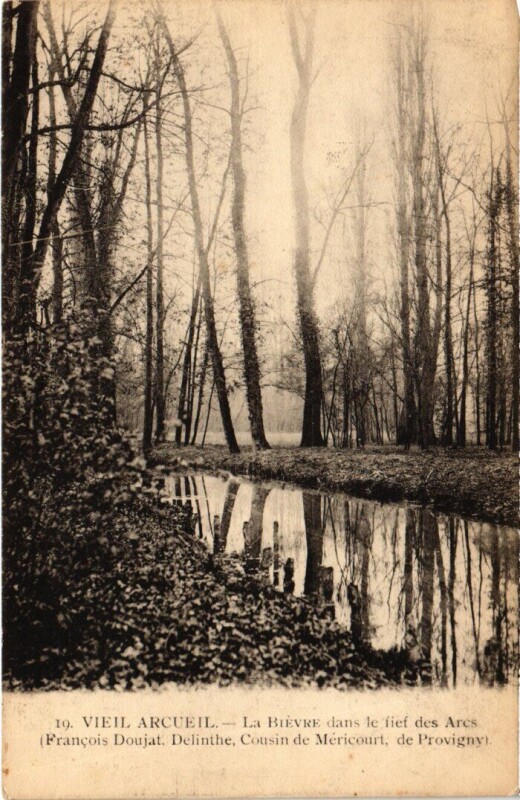 Carte postale ancienne Arcueil La Bievre dans le fief des Arcs France à Arcueil