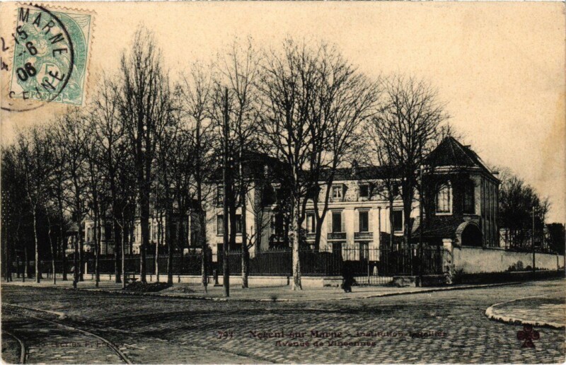 Carte postale ancienne Nogent s Marne Avenue de Vincennes France à Vincennes