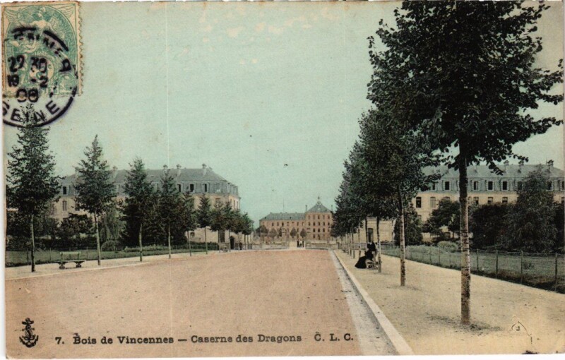Carte postale ancienne Vincennes Piste municipale France à Vincennes