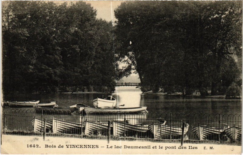 Carte postale ancienne Vincennes Le Chateau Pavillon de rei France à Vincennes