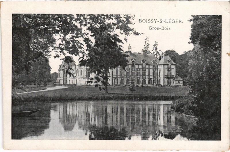 Carte postale ancienne Boissy Gros-Bois France