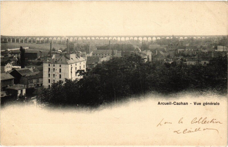 Carte postale ancienne Arcueil Vue Generale France à Arcueil