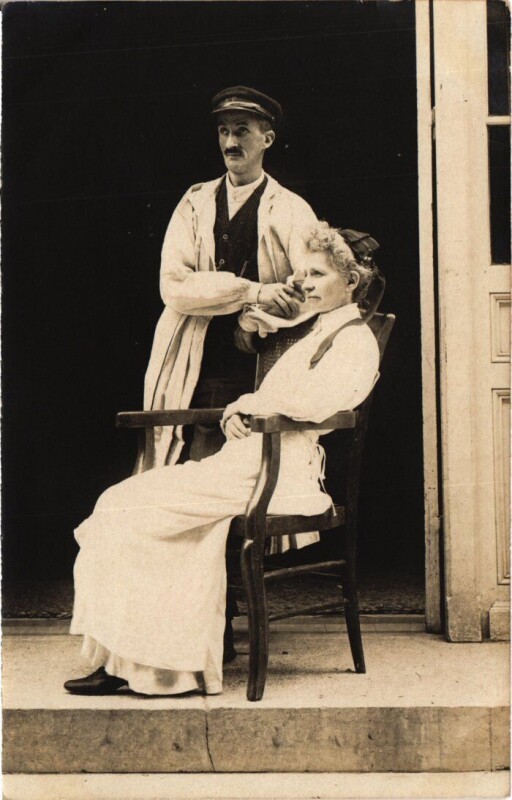 Carte postale ancienne Brevannes Portrait Photo France
