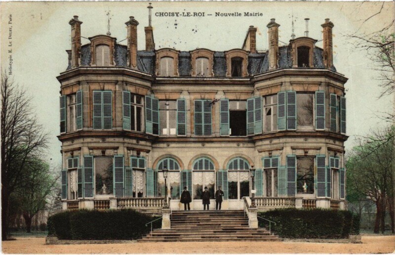 Carte postale ancienne Choisy-Le-Roi Nouvelle Mairie France à Choisy-le-Roi