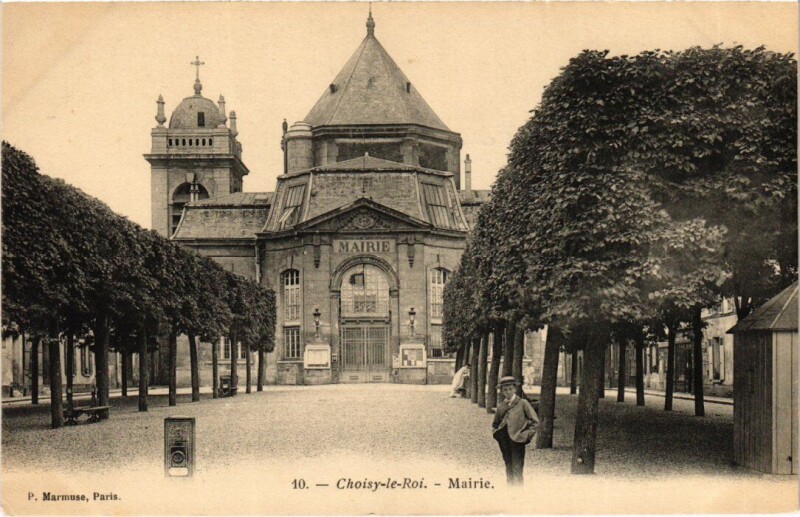 Carte postale ancienne Choisy-Le-Roi Mairie France à Choisy-le-Roi