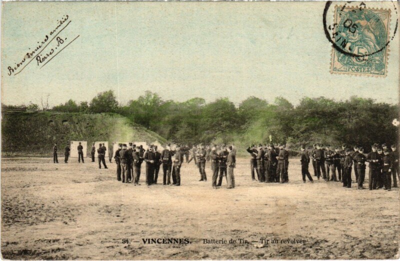 Carte postale ancienne Vincennes Asile national France à Vincennes