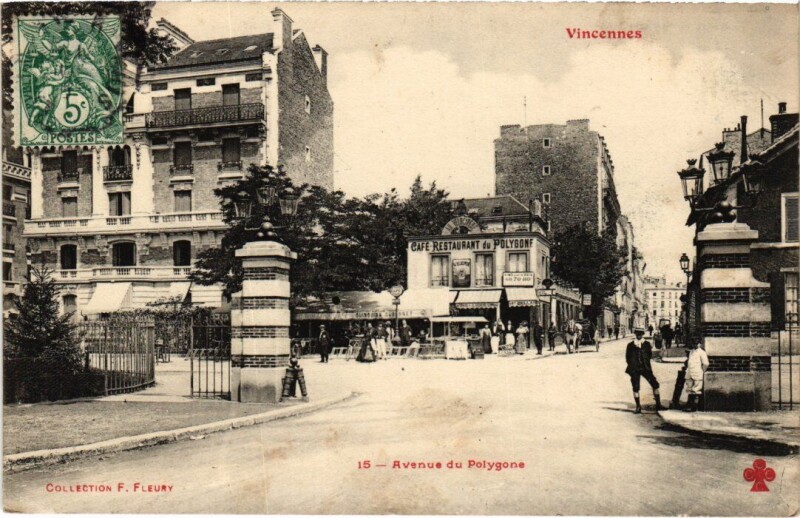Carte postale ancienne Vincennes Quai de la Gare France à Vincennes